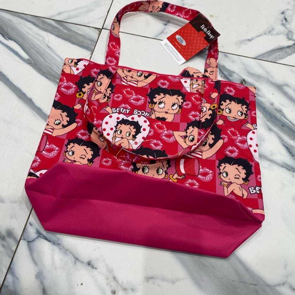 Betty Boop's Large Pink Tote! (Brand New) NWT